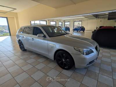 BMW Serie 5 525d touring sport manuale Argento usata Castelnuovo Calcea