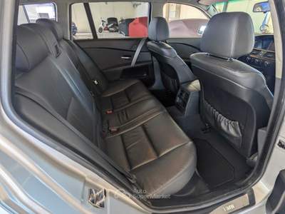 BMW Serie 5 525d touring sport manuale Argento usata Castelnuovo Calcea