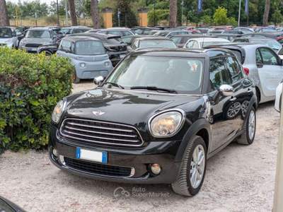 MINI Cooper Countryman GPL 1.6cc 98cv CRUISE CONTROL CERCHI IN LEGA Nero usata Roma