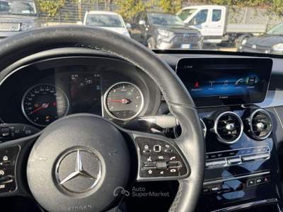 Mercedes-Benz Classe C 1.6cc 122cv EXECUTIVE NAVIGATORE CAMERA POSTERIORE Grigio usata Roma