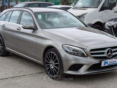 Mercedes-Benz Classe C 1.6cc 122cv EXECUTIVE NAVIGATORE CAMERA POSTERIORE Grigio usata Roma