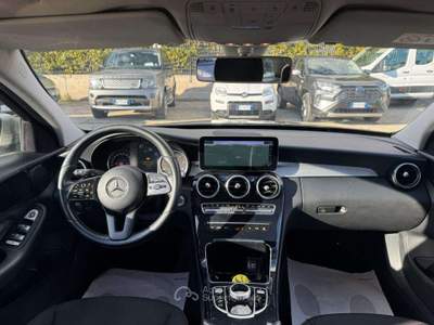 Mercedes-Benz Classe C 1.6cc 122cv EXECUTIVE NAVIGATORE CAMERA POSTERIORE Grigio usata Roma
