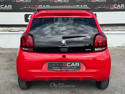 Peugeot 108 Peugeot 108 Allure TOP! 1.2 Benzina 82cv Rosso usata Giugliano in Campania