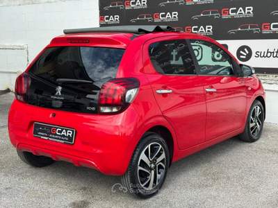 Peugeot 108 Peugeot 108 Allure TOP! 1.2 Benzina 82cv Rosso usata Giugliano in Campania