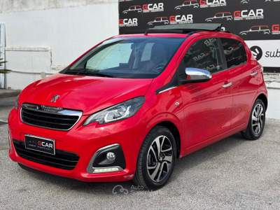Peugeot 108 Peugeot 108 Allure TOP! 1.2 Benzina 82cv Rosso usata Giugliano in Campania
