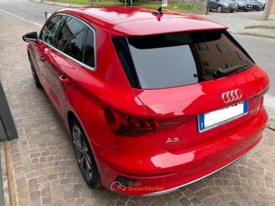 Audi A3 Sportback 30 1.5 G-Tron S Line Edition S-Tronic Rosso usata Como