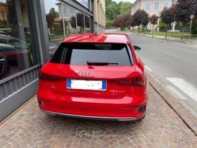 Audi A3 Sportback 30 1.5 G-Tron S Line Edition S-Tronic Rosso usata Como