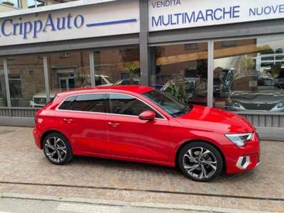 Audi A3 Sportback 30 1.5 G-Tron S Line Edition S-Tronic Rosso usata Como