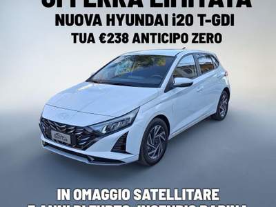 Hyundai i20 Connectline Exterior Pack 90cv dct Bianco usata San Giuseppe Vesuviano