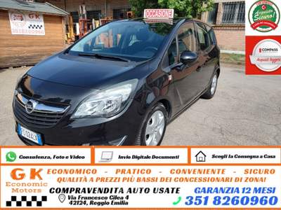 Opel Meriva OK NEOPATENTATI, GARANZIA L.12 MESI Nero usata Reggio nell'Emilia
