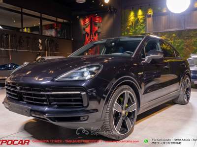 Porsche Cayenne Coupé 3.0 V6 E-Hybrid EXPORT Nero usata Adelfia