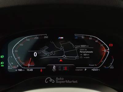 BMW X3  - x3 xdrive20d mhev 48v msport auto Nero usata La Spezia