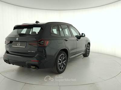 BMW X3  - x3 xdrive20d mhev 48v msport auto Nero usata La Spezia