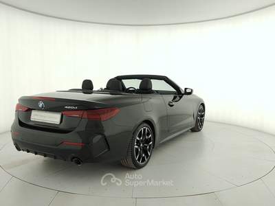 BMW Serie 4 420d  - 420d cabrio mhev 48v msport pro auto Nero usata La Spezia