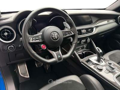 Alfa Romeo Stelvio Stelvio 2.9 v6 quadrifoglio q4 510cv auto Blu/Azzurro usata Rivoli