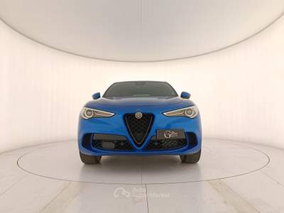 Alfa Romeo Stelvio Stelvio 2.9 v6 quadrifoglio q4 510cv auto Blu/Azzurro usata Rivoli