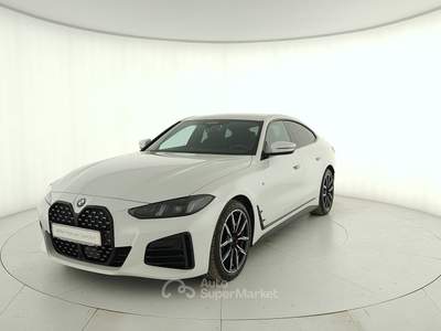 BMW Serie 4 420d  - 420d gran coupe mhev 48v xdrive msport pro auto Bianco usata Cuneo