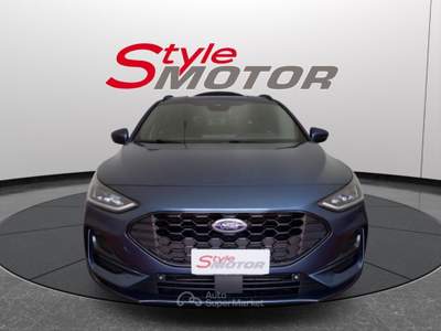 Ford Focus 1.0 EcoBoost Hybrid 125 CV 5p. ST-Line Design Blu/Azzurro usata Fano
