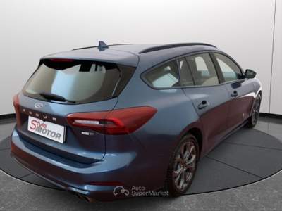 Ford Focus 1.0 EcoBoost Hybrid 125 CV 5p. ST-Line Design Blu/Azzurro usata Fano