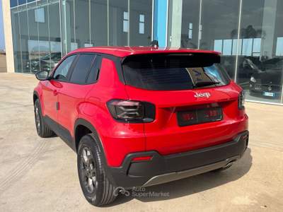 Jeep Avenger 110 CV e-Hybrid Longitude - possibilità noleggio no scoring Rosso usata Gela
