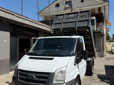 Ford Transit/Tourneo/Bus Transit 350S 2.4 TDCi PC-RG Cassone ribaltabile trilaterale Bianco usata Alba