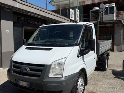 Ford Transit/Tourneo/Bus Transit 350S 2.4 TDCi PC-RG Cassone ribaltabile trilaterale Bianco usata Alba