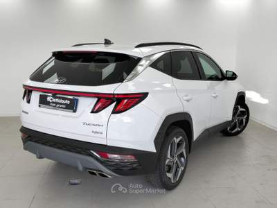 Hyundai Tucson 1.6 HEV aut. Exellence Bianco usata Lurate Caccivio