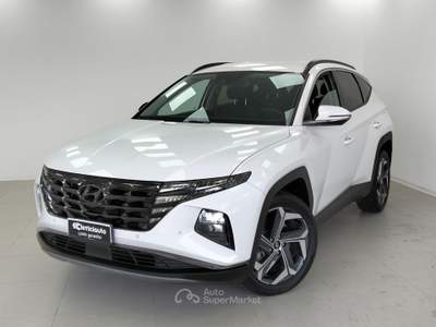 Hyundai Tucson 1.6 HEV aut. Exellence Bianco usata Lurate Caccivio