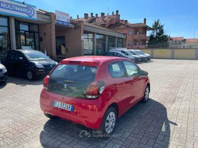 Peugeot 108 VTi 68 ETG 5 porte Active Rosso usata Arcore