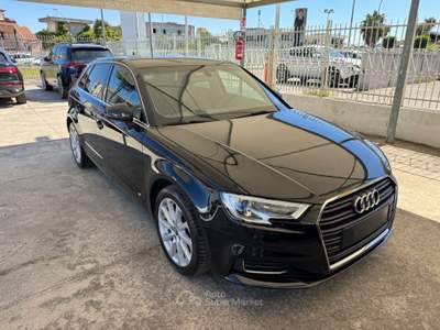 Audi A3 116 CV S TRONIC DESIGN - MY17 Nero usata Qualiano