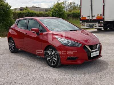 Nissan Micra NISSAN Micra dCi 90 5 porte Acenta Rosso usata San Benedetto del Tronto