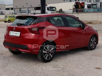 Nissan Micra NISSAN Micra dCi 90 5 porte Acenta Rosso usata San Benedetto del Tronto
