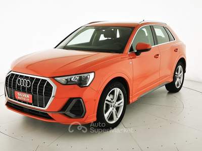 Audi Q3 35 TDI S tronic S line edition Arancione usata Crema