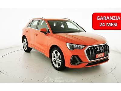 Audi Q3 35 TDI S tronic S line edition Arancione usata Crema