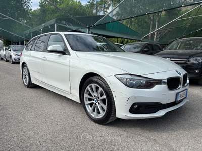 BMW Serie 3 320d 320d serie3 serie 3 xDrive Touring Bianco usata Bologna