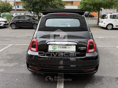 Fiat 500 FIAT 500 C 1.0 Hybrid Connect Nero usata Roma