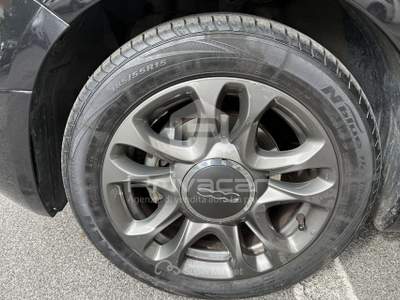 Fiat 500 FIAT 500 C 1.0 Hybrid Connect Nero usata Roma
