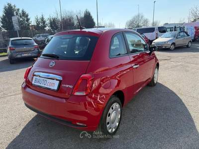 Fiat 500 1.0 Hybrid Rosso usata Castegnato