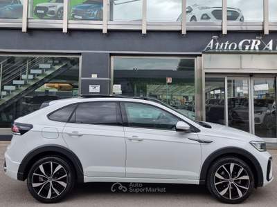 Volkswagen Taigo 1.0 TSI 110CV DSG R-Line Tetto Pan/Aprib. Bianco usata Trentola Ducenta