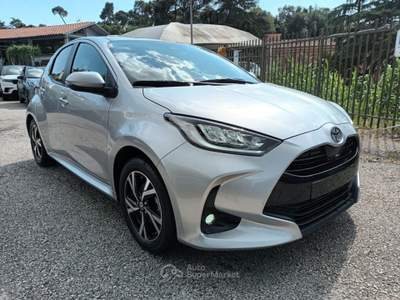 Toyota Yaris 1500 HYBRID 5P TREND AUTOM "16 CAM CARPLAY ITALIA Argento usata Roma