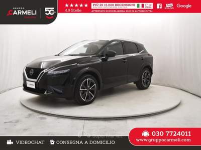 Nissan Qashqai 1.3 MILD HYBRID Tekna 2WD Nero usata Coccaglio