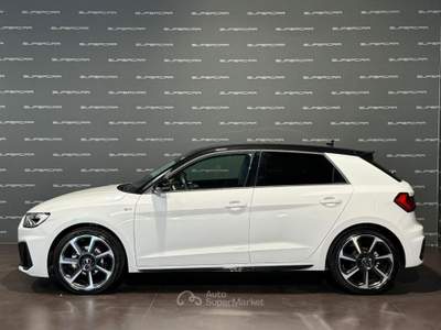 Audi A1 SPB 30 TFSI S tronic Identity Black Bianco usata Cittadella