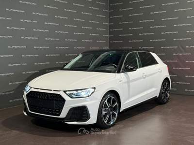 Audi A1 SPB 30 TFSI S tronic Identity Black Bianco usata Cittadella