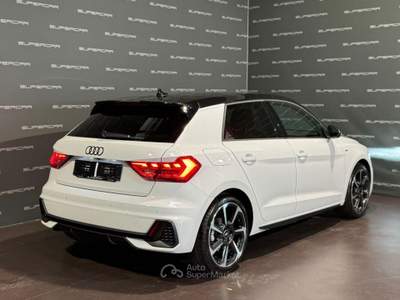 Audi A1 SPB 30 TFSI S tronic Identity Black Bianco usata Cittadella