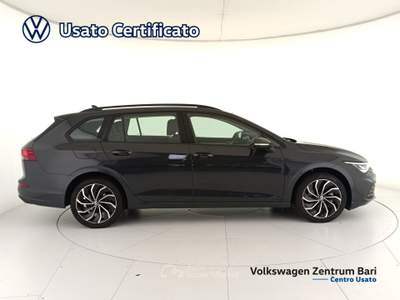 Volkswagen Golf variant 2.0 tdi life 150cv dsg Grigio usata Bari
