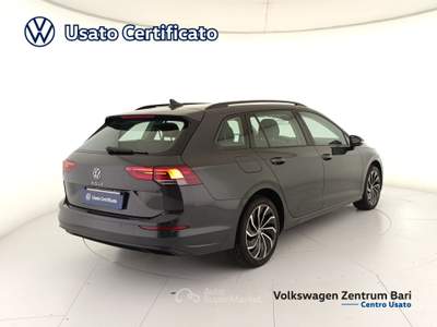 Volkswagen Golf variant 2.0 tdi life 150cv dsg Grigio usata Bari