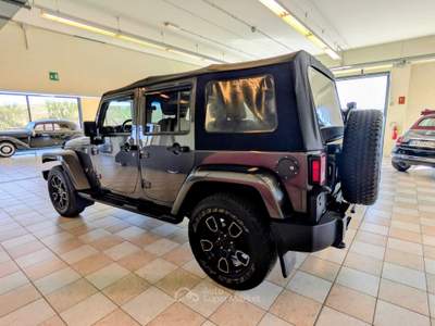 Jeep Wrangler 286cv smoky mountain cabrio passo lungo Grigio usata Castelnuovo Calcea