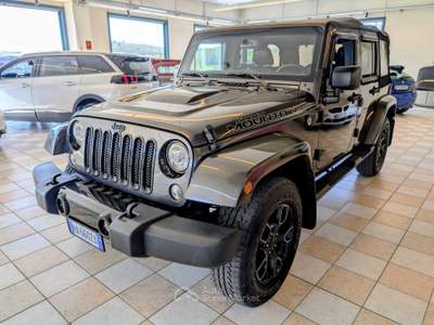 Jeep Wrangler 286cv smoky mountain cabrio passo lungo Grigio usata Castelnuovo Calcea