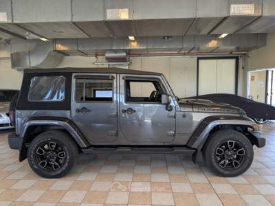 Jeep Wrangler 286cv smoky mountain cabrio passo lungo Grigio usata Castelnuovo Calcea