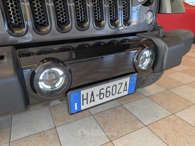 Jeep Wrangler 286cv smoky mountain cabrio passo lungo Grigio usata Castelnuovo Calcea